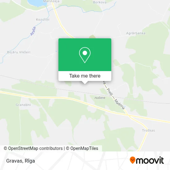 Gravas map