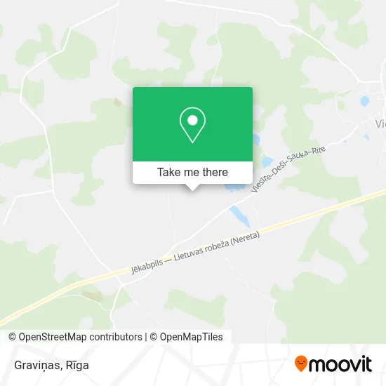 Graviņas map