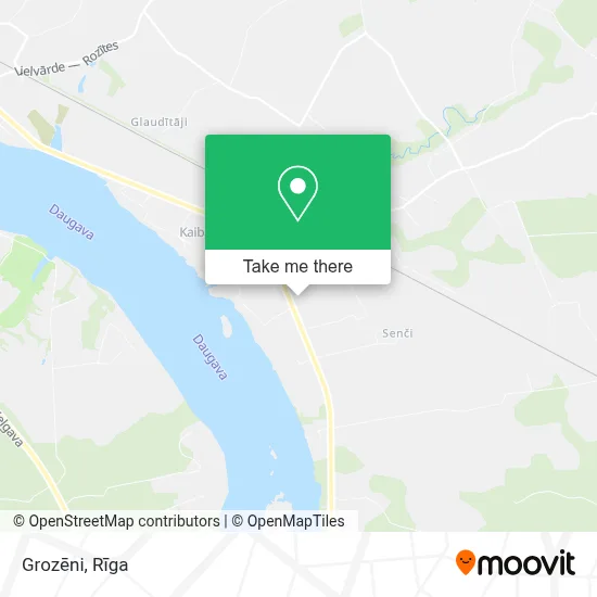 Grozēni map