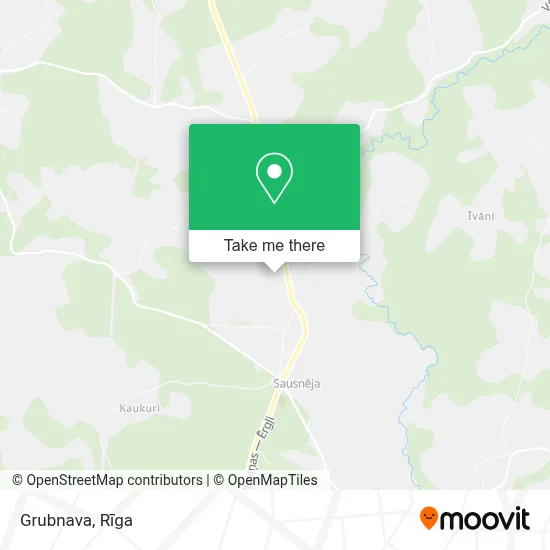 Grubnava map