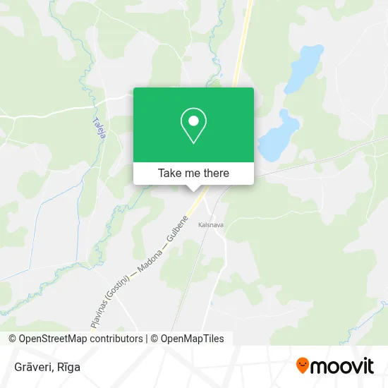 Grāveri map