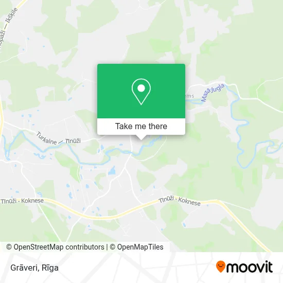 Grāveri map