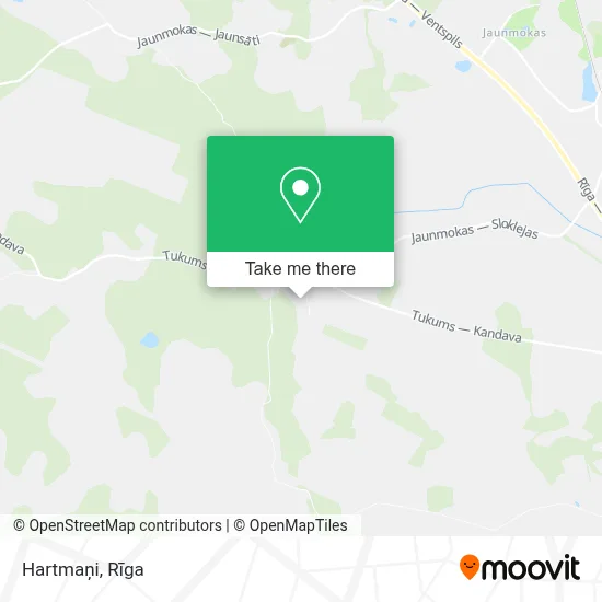 Hartmaņi map