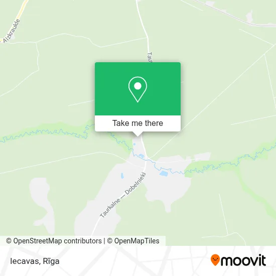 Iecavas map