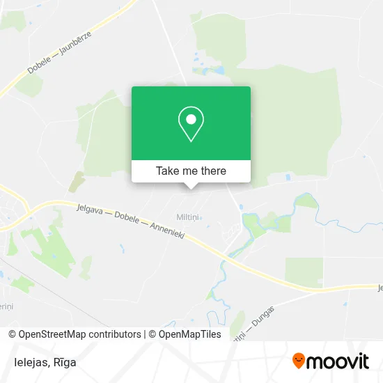 Ielejas map