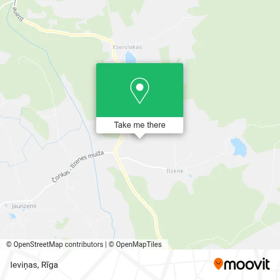 Ieviņas map