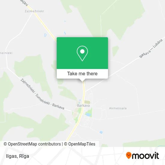 Ilgas map