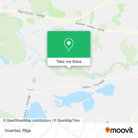 Imantas map