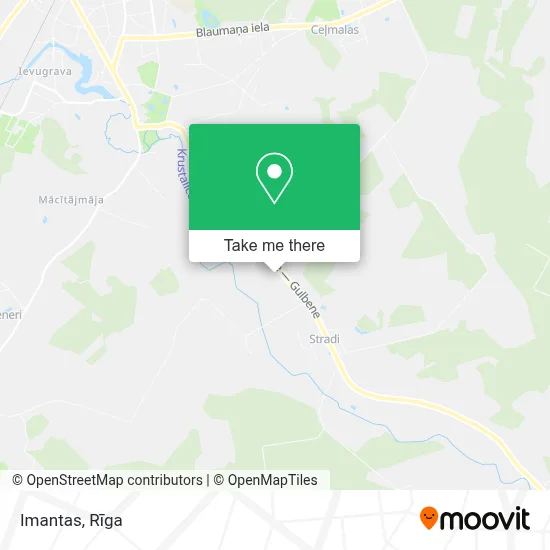 Imantas map
