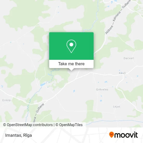 Imantas map