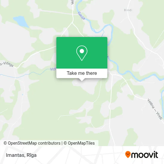Imantas map