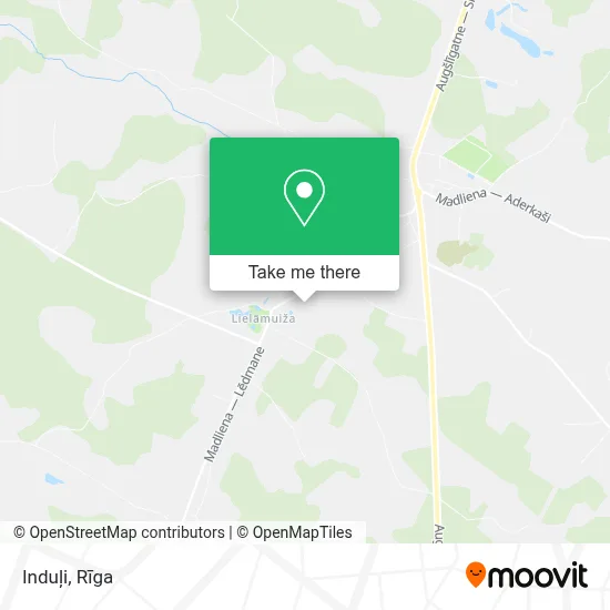 Induļi map