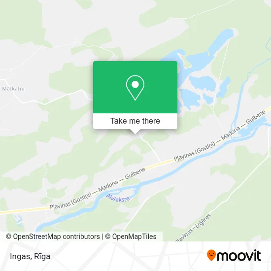 Ingas map