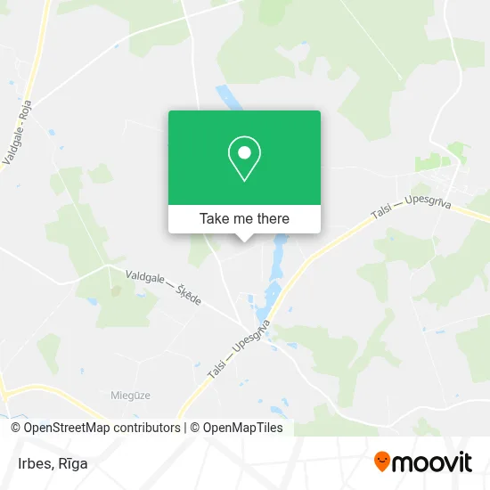 Irbes map