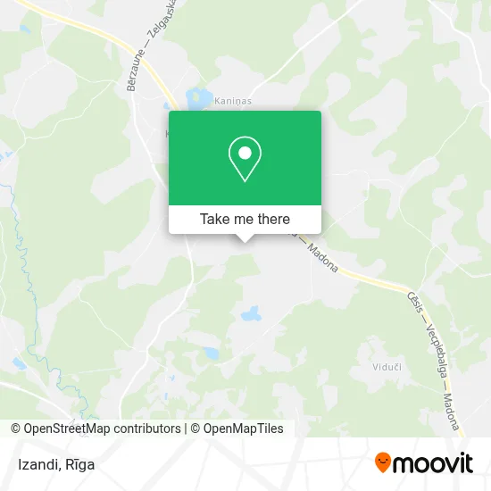 Izandi map