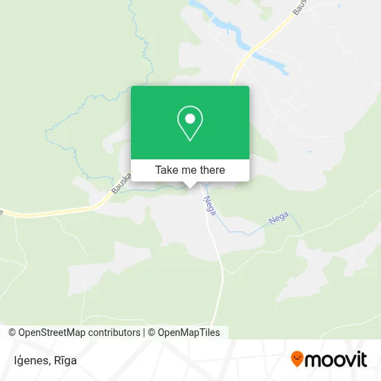 Iģenes map