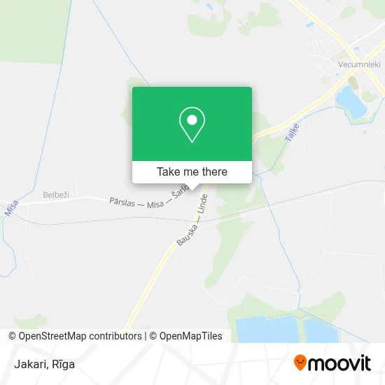 Jakari map