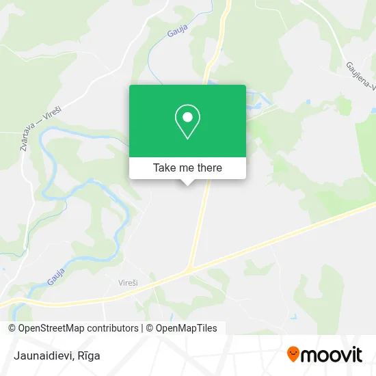 Jaunaidievi map