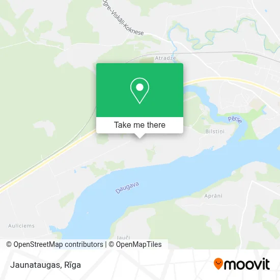 Jaunataugas map