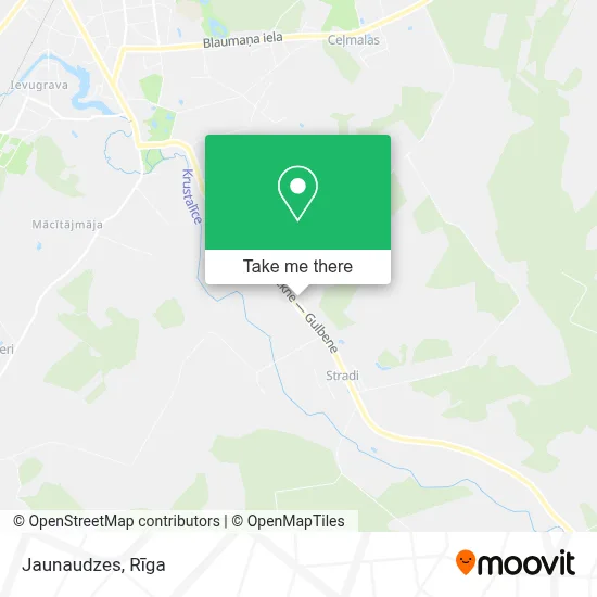 Jaunaudzes map