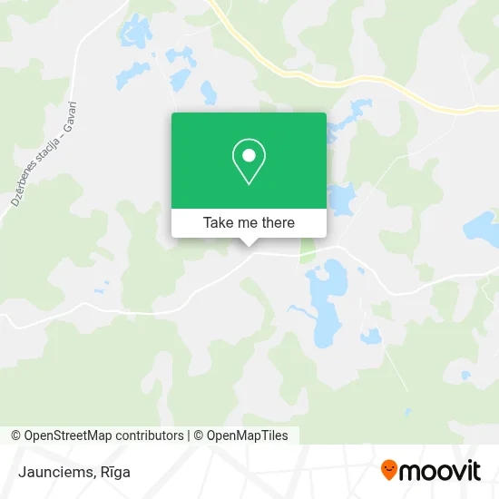 Jaunciems map