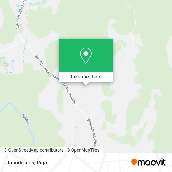 Jaundronas map