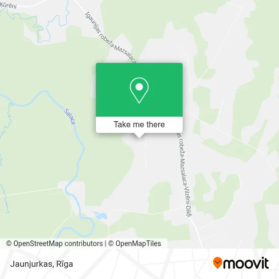 Jaunjurkas map