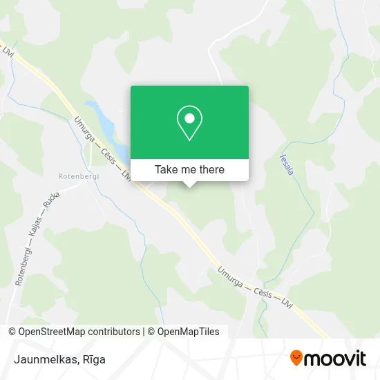 Jaunmelkas map