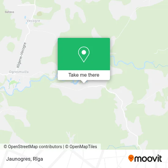 Jaunogres map