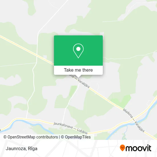 Jaunroza map