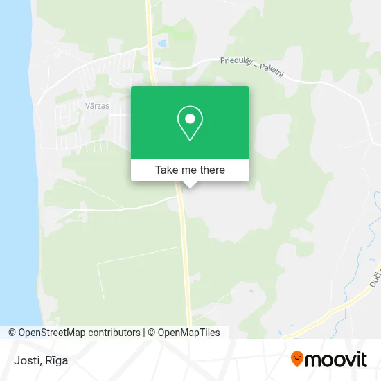 Josti map