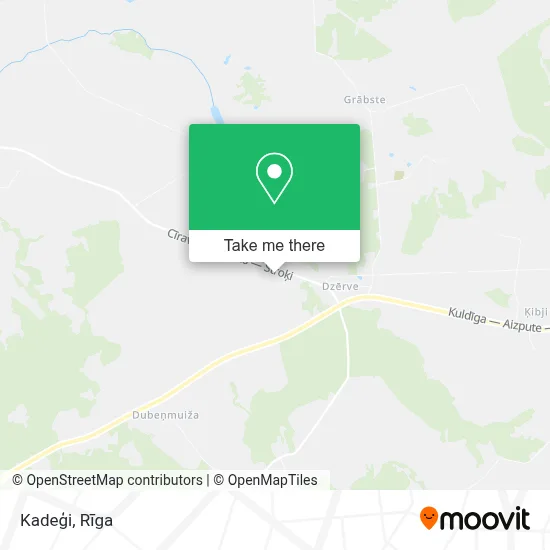Kadeģi map