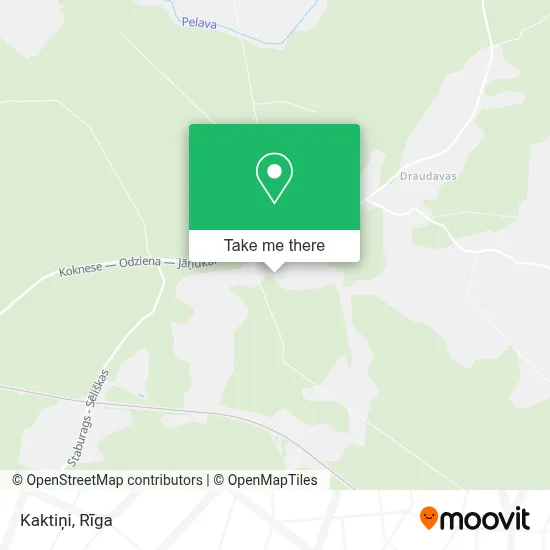 Kaktiņi map