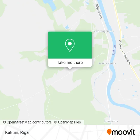 Kaktiņi map