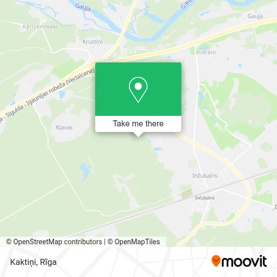 Kaktiņi map
