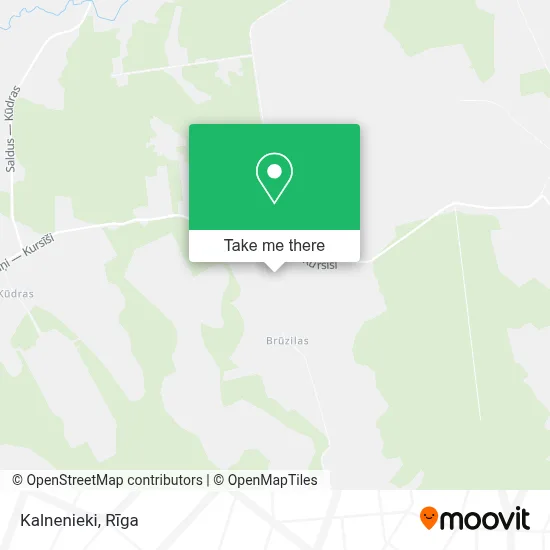 Kalnenieki map