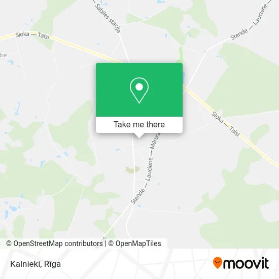 Kalnieki map