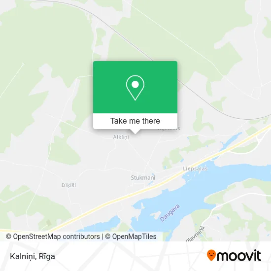 Kalniņi map
