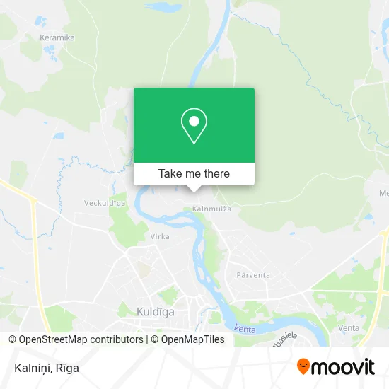 Kalniņi map
