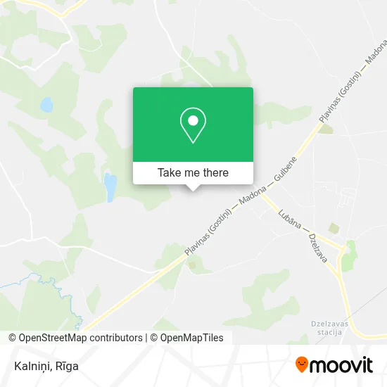 Kalniņi map