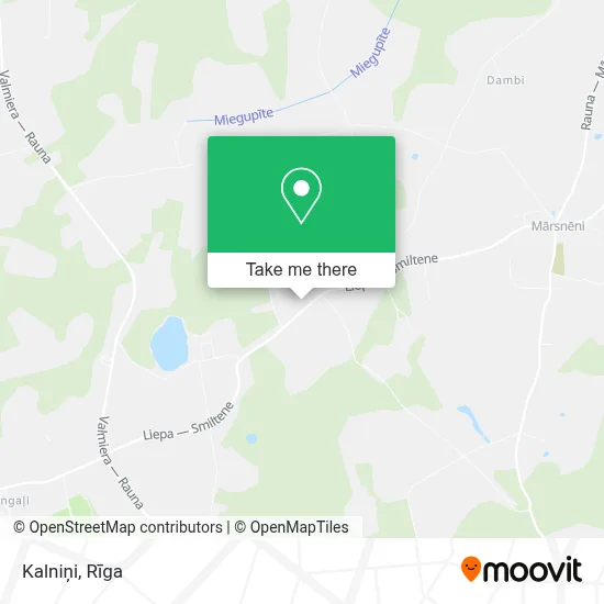 Kalniņi map
