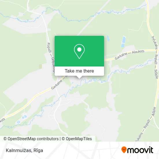 Kalnmuižas map