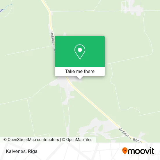 Kalvenes map