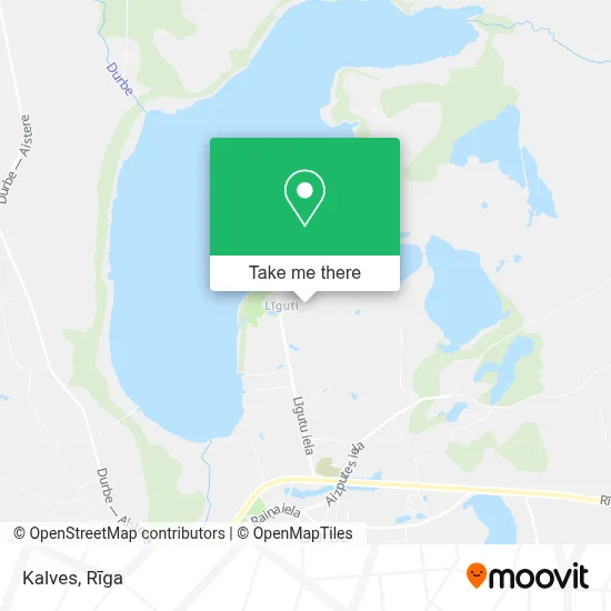 Kalves map