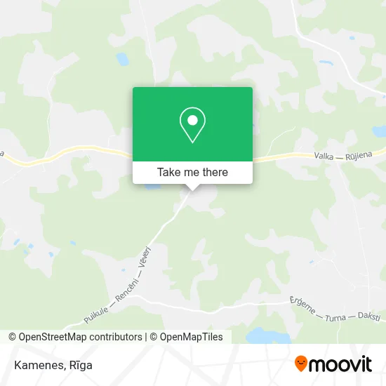Kamenes map