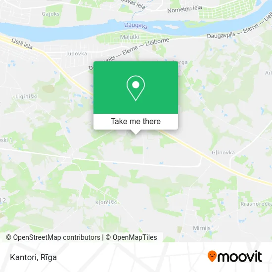 Kantori map