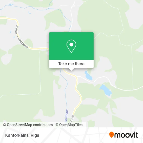 Kantorkalns map