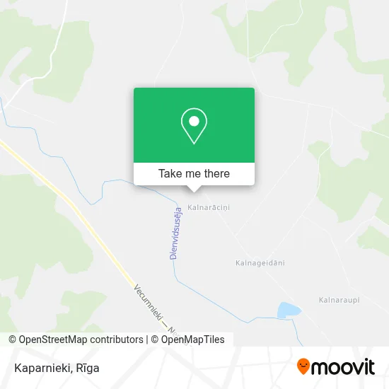 Kaparnieki map