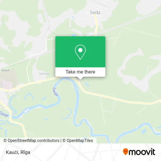 Kauči map