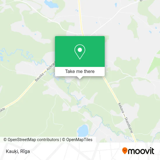Kauķi map